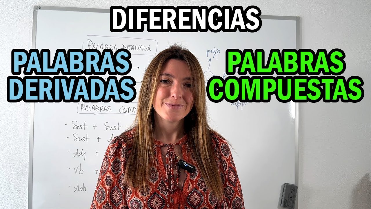 DIFERENCIAS entre PALABRAS DERIVADAS y PALABRAS COMPUESTAS [Clases de Español 2024]