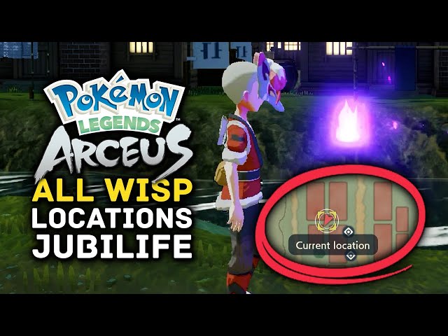 All Wisp locations in Pokemon Legends Arceus & how to get