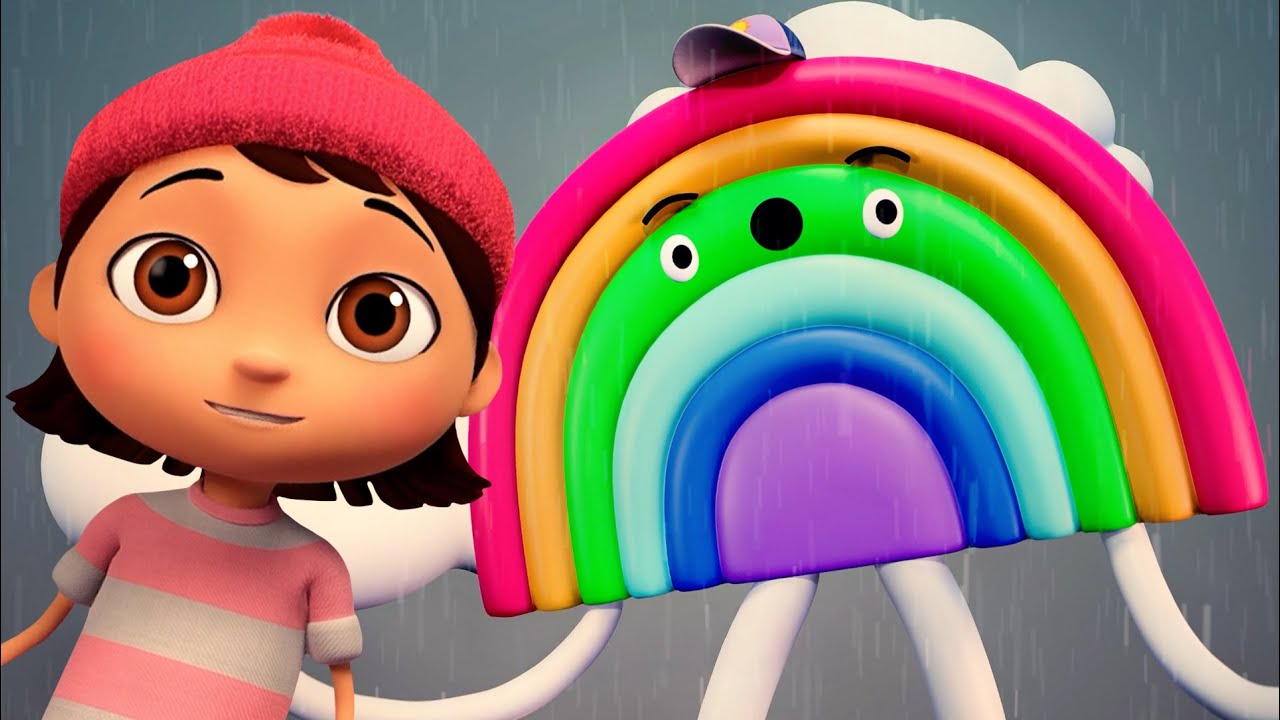 Rain Rain Go Away 🎵🌦️ | Mia's Magic Playground | Nursery Rhymes For Kids