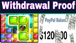 Use Block Puzzle 2021"Game App links || How to earn money playing blast games, Paypal cash, for free screenshot 1