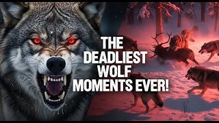 Top 10 Wolf Moments | Wolf Attacks Caught On Camera Net Worth
