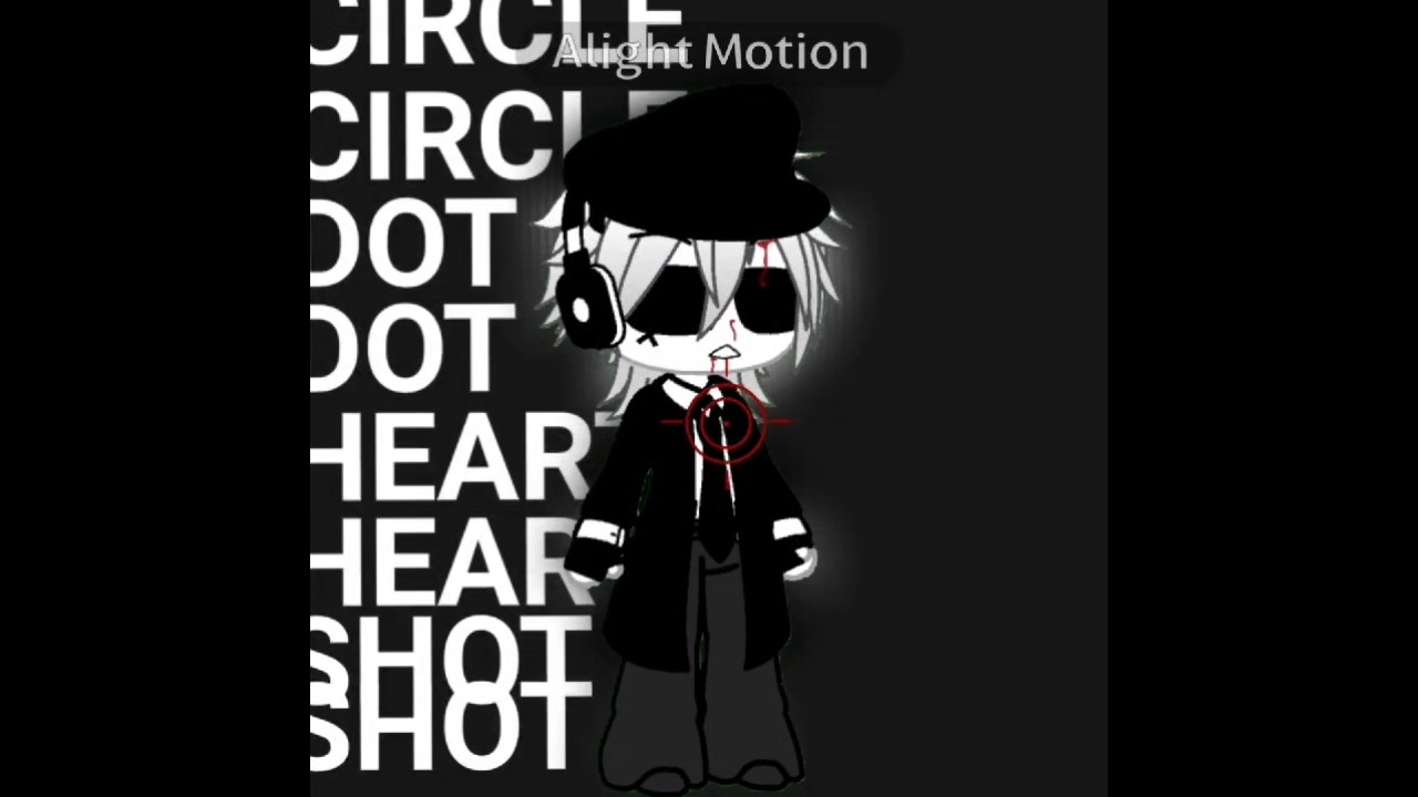 circle dot heart shot | 