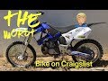 Buying the worst dirt bike on Craigslist