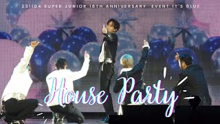 231104 SUPER JUNIOR 18th Anniversary Event 1t's 8LUE House Party