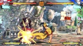 Chipp vs Venom Ryuuyanagi j.S oki