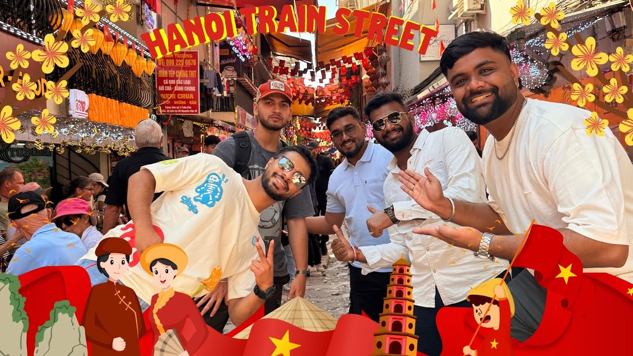 Hanoi Day 2: Train Street Chaos, Scams & Crazy Nightlife! | 