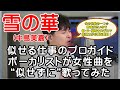 【雪の華 / 中島美嘉】 プロガイドボーカリストが女性曲を“似せずに”自由に歌ってみた