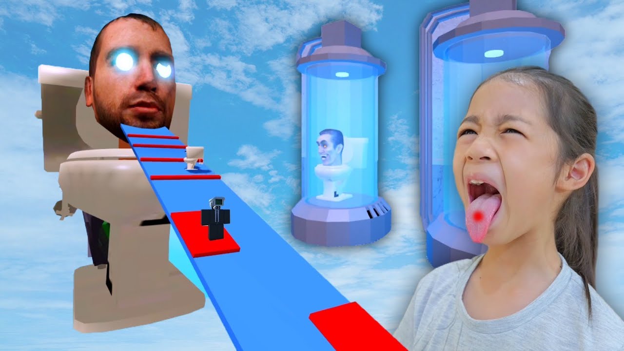 ชักโครกเปลี่ยนหัว skibidi toilet obby | บริ้งค์ไบรท์ ROBLOX