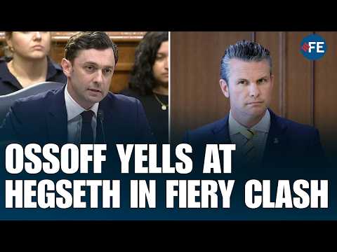 'You Said We Won The War!' Ossoff Corners Hegseth With His Own Words, War Chief Put On Spot