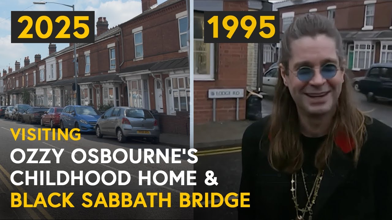 I visited Ozzy Osbourne's childhood home & Black Sabbath Bridge