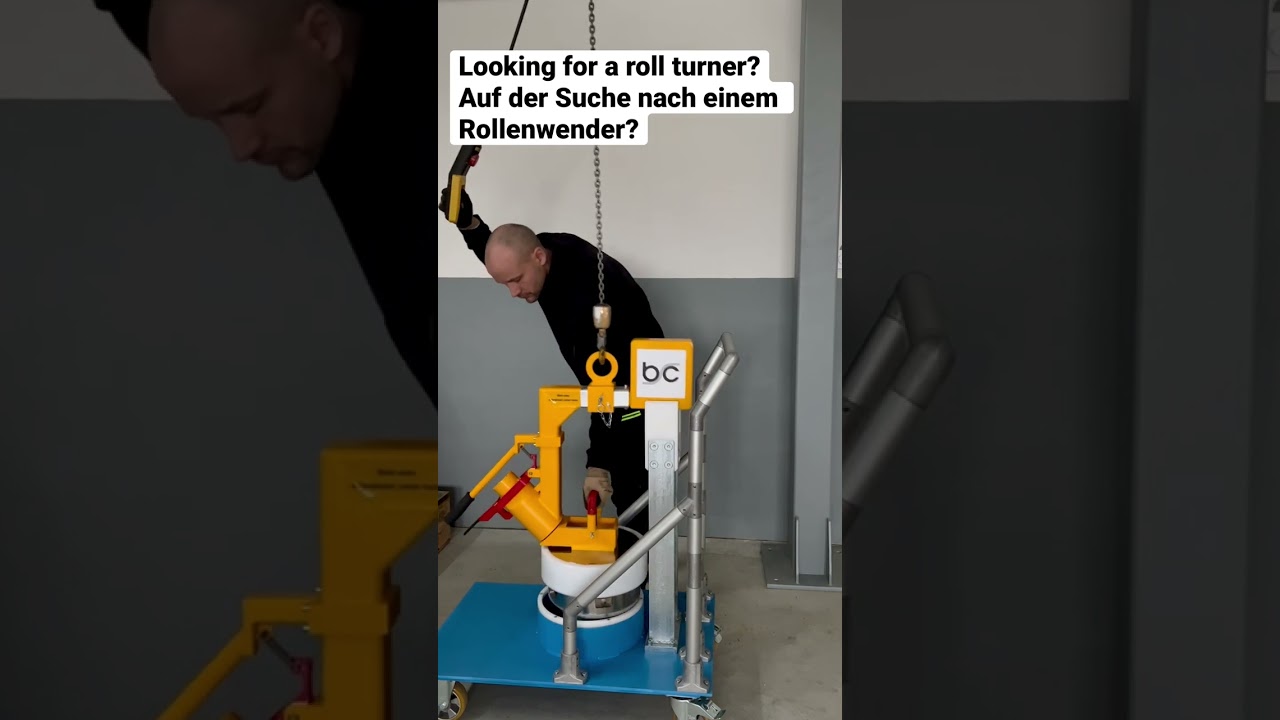 Auf der Suche nach einem Rollenwender? / Looking for a roll turner?
