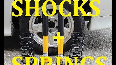 Koni Shocks & Weight Jack Install (1982-1992 Camaro/Firebird)