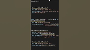 How to Schedule Asana Tasks Using Airflow!