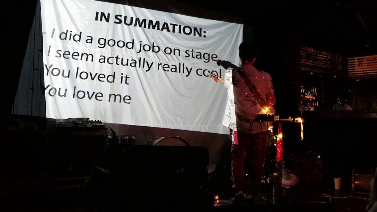 Chris Farren - Human Being (live)