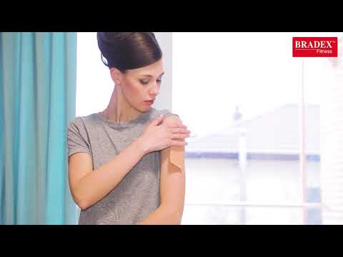 Bradex SF 0192 Кинезио тейп 5 м*5 см, бежевая