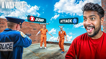 WE TRIED TO ESCAPE A HIGH SECURITY PRISON 🥵!! A Way Out (Part 1)