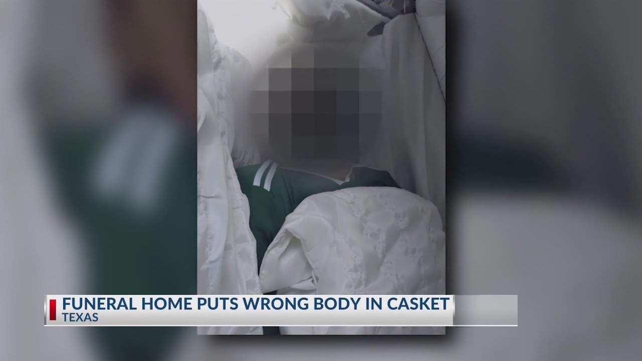 Funeral Home Puts Wrong Body in Casket - YouTube