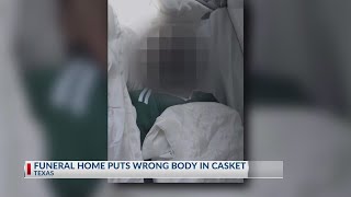 Funeral Home Puts Wrong Body in Casket