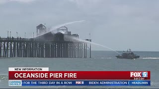 Latest on historic Oceanside Pier following fire