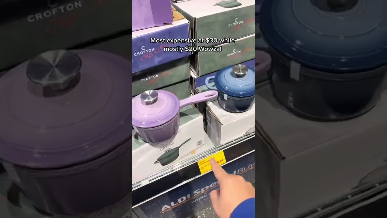 Загляните в ALDI за доступной чугунной посудой!