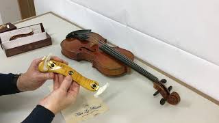 Viva La Musica Diamond Violin Shoulder Rest, Unboxing and Fitting