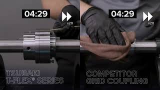 Tsubaki T Series vs Competitor Grid Coupling
