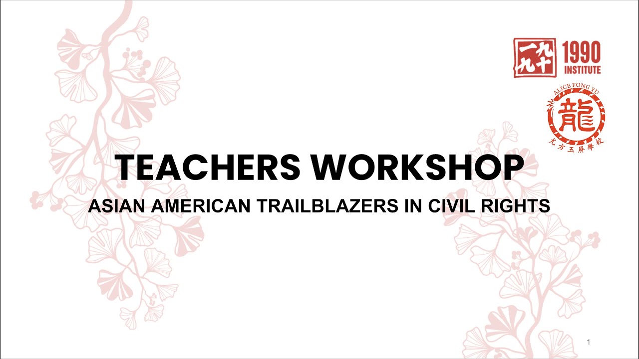 Asian American Trailblazers in Civil Rights