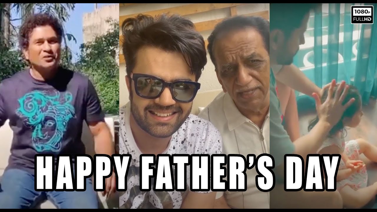 Sachin Tendulkar, Manish Paul & Kunal Khemu celebrates HAPPY FATHER'S DAY