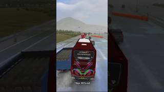 Kecelakaan Bus Tunggal Jaya Armageddon Ksrempet Truk Saat Di Tolshorts bussid viral ets2
