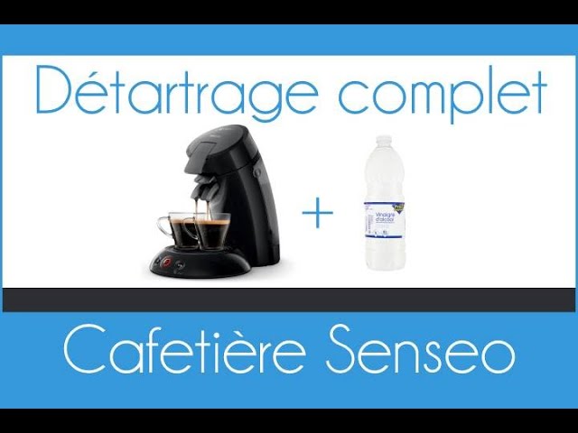 Comment nettoyer le filtre anticalcaire d'une cafetière Senseo ? - TUTO