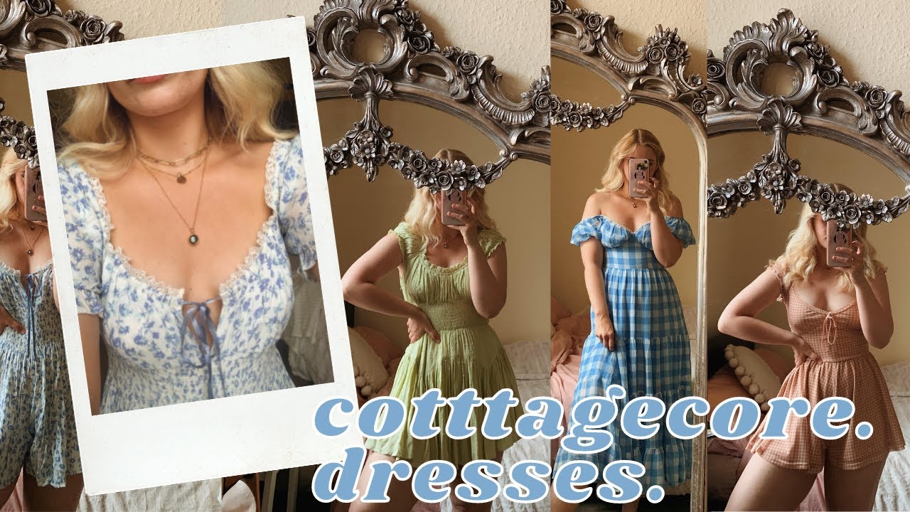 Summer Dress Haul 2021! 🌸 Urban Outfitters, Princess Polly, COTTAGECORE