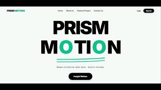 Prism Motion Demo Video