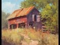 A Painting Of A Barn By Chuck Mauldin