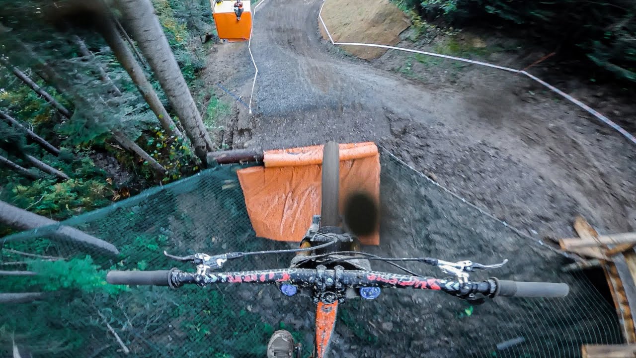 První trénink - Mistrovství Světa DHI