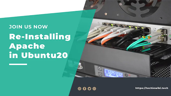 How to re-install Apache 2.x on Ubutnu20