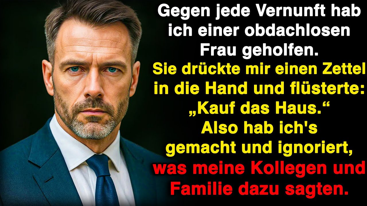 Das Haus, das ich auf den Tipp einer obdachlosen Frau kaufte – was ich auf dem Dachboden fand!