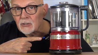 Organic Garlic VS KitchenAid 3.5 Cup Food Chopper