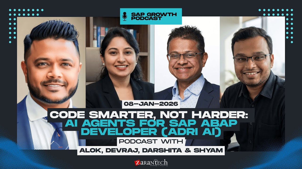 Code Smarter, Not Harder: AI Agents for SAP ABAP Developers (ADRI AI)
