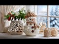 Winter Home Decor 2025 | Crochet Snowman DIY You Have to Try!