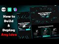 Build a Stunning SaaS Website Using AI (No Code!) | V0 + ChatGPT + Spline + Vercel