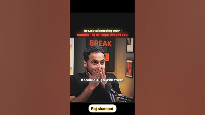 Most Disturbing Truth 😱 | Imagine These People Around You | Raj Shamani Podcast #podcast #rajshamani