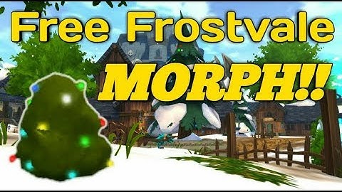 FREE Frostvale Bush Morph! | AQ3D
