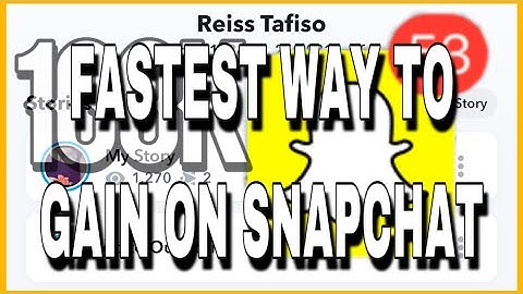 FASTEST WAY TO GAIN VIEWS ON SNAPCHAT | NEW SNAPCHAT TIKTOK UPDATE