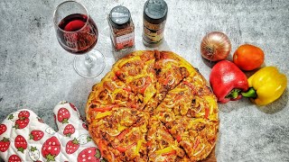 Chicken Fiesta Pizza Recipe | चिकन फिएस्टा पिज़्ज़ा |Chicken Pizza Recipe