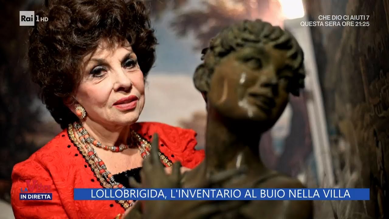 L'inventario della villa Lollobrigida - La Vita in Diretta – 21/02/2023