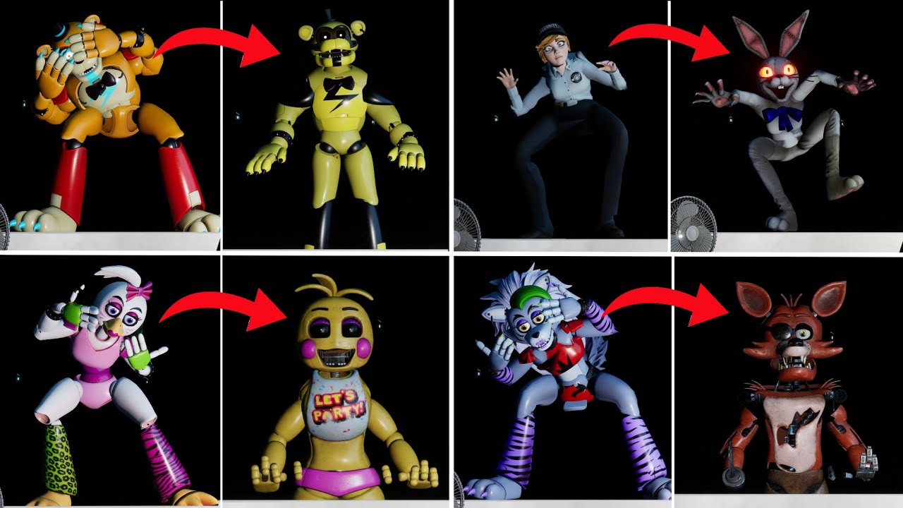 Everyone's Nightmare transformation - Five Nights at Freddy's: Security  Breach 