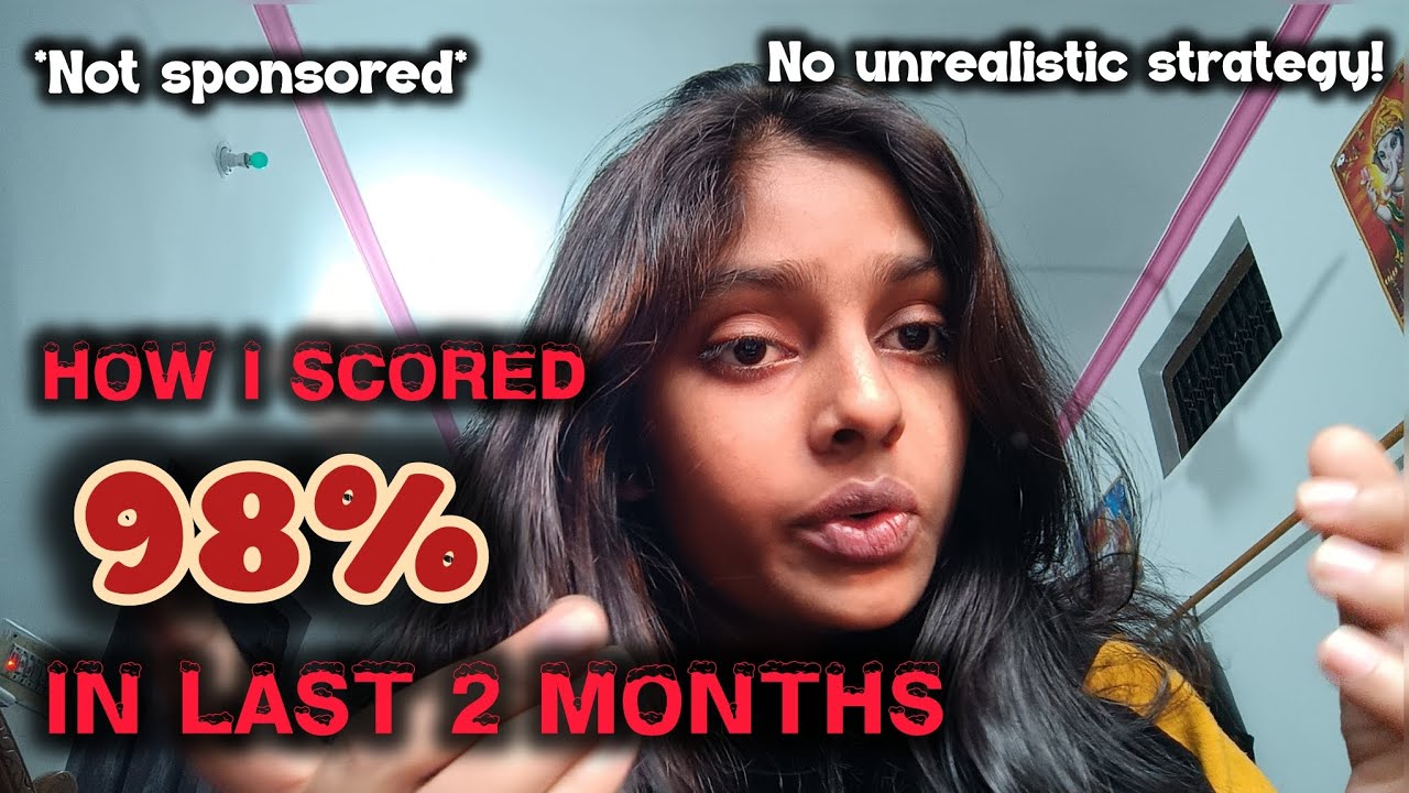 How to score 95%+ in class 10 boards (guide+ no bs strategy + realistic ...