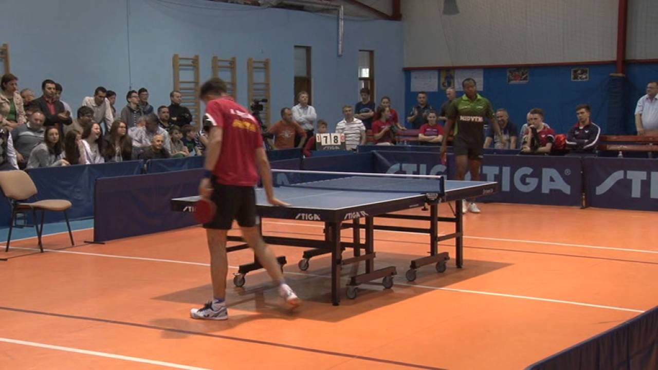 Table Tennis : Aruna Quadri - Spelbus Alin - Men's Teams Final 2016