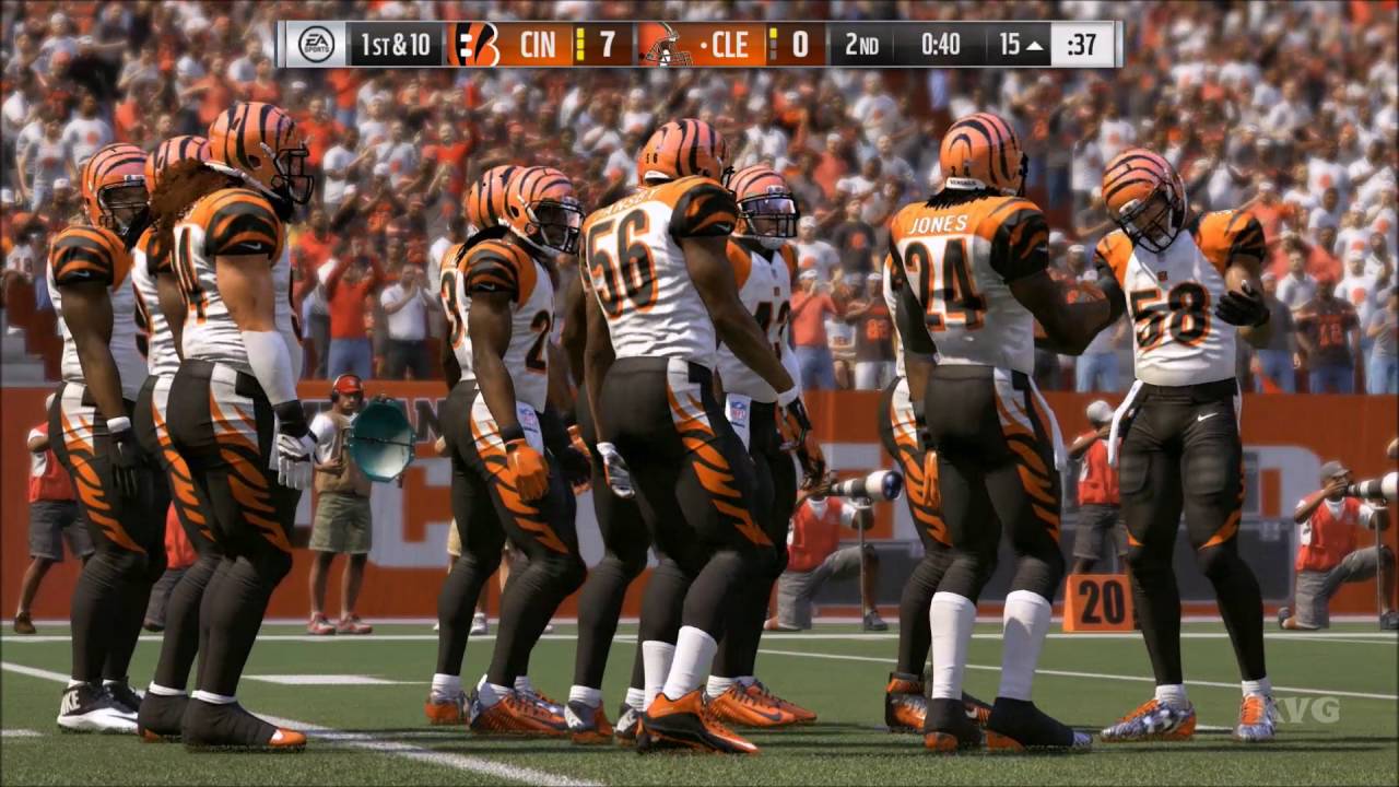 Madden NFL 17 - Cincinnati Bengals vs Cleveland Browns | Gameplay (HD) [1080p60FPS]