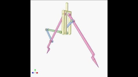 Inverse parallelogram mechanism 12
